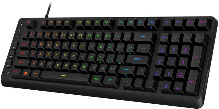 Клавіатура мембранна HyperX Alloy Origins EVE 1800 99key, Red, USB-A, EN/UA, RGB, чорний