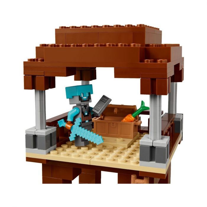 Конструктор LEGO Minecraft Аванпост розбійників та спустошувач