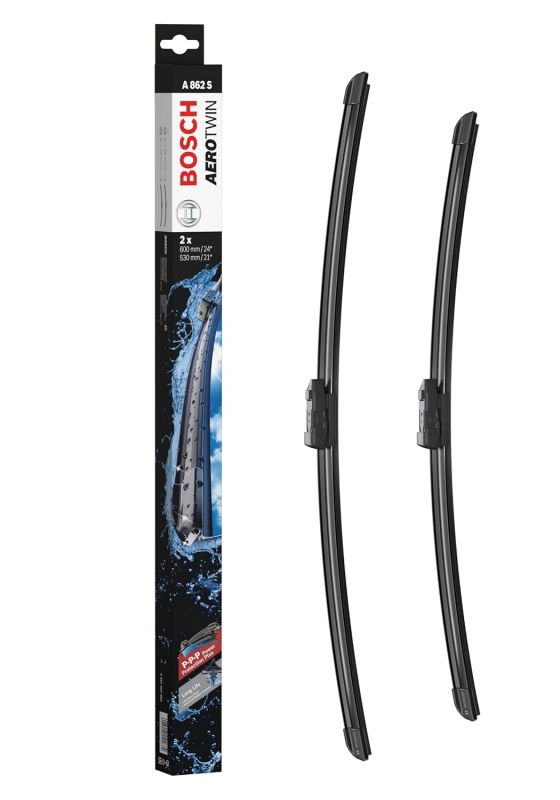 Склоочисник BOSCH Aerotwin безкаркасний комплект 600/530мм (3 397 007 862)