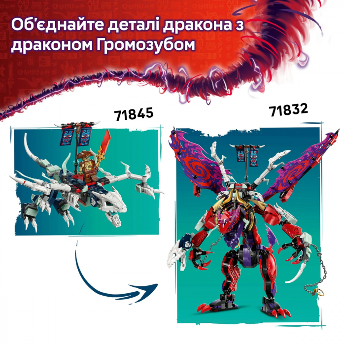 Конструктор LEGO Ninjago Реактивний робот Ллойда