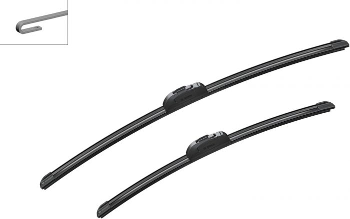 Склоочисник BOSCH Aerotwin безкаркасний комплект 600/475мм (3 397 118 909 )