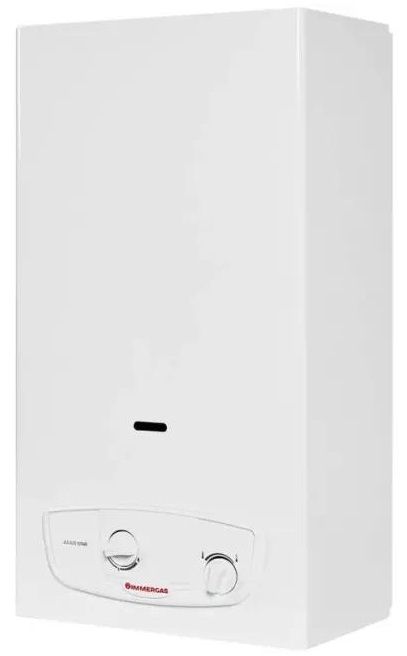 Газова колонка Immergas JULIUS ECO 14 14л/хв 24,3 кВт Low NOx розпалювання від батарейок білий