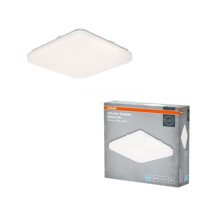 Світильник накладний OSRAM CEILING SQUARE 18Вт 6500K 1140Лм