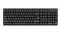 Клавіатура мембранна 2E KS131 104key, USB-A, EN/UK, чорний