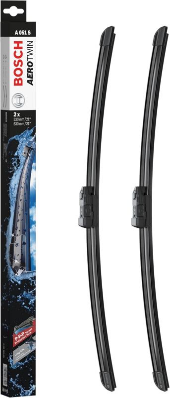 Склоочисник BOSCH Aerotwin безкаркасний комплект 530/530мм (3 397 009 051)