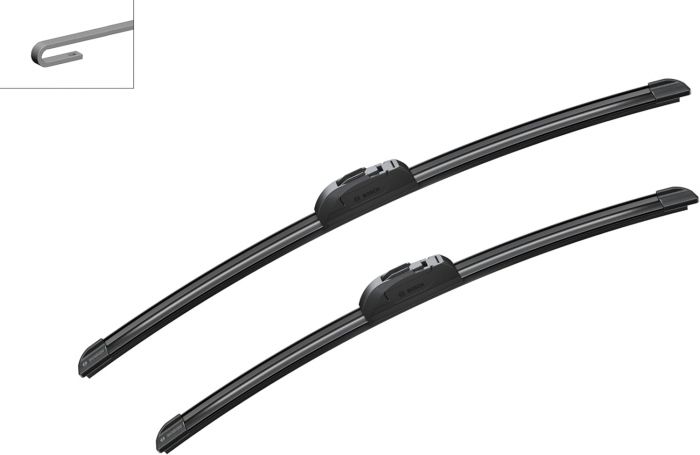 Склоочисник BOSCH Aerotwin безкаркасний комплект 530/475мм (3 397 118 902)