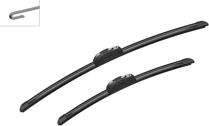 Склоочисник BOSCH Aerotwin безкаркасний комплект 500/400мм (3 397 118 984)