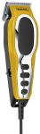Машинка для стрижки Wahl Close Cut Pro Clipper, від мережі, вібраційний мотор, насадок-6, кейс, сталь, жовтий