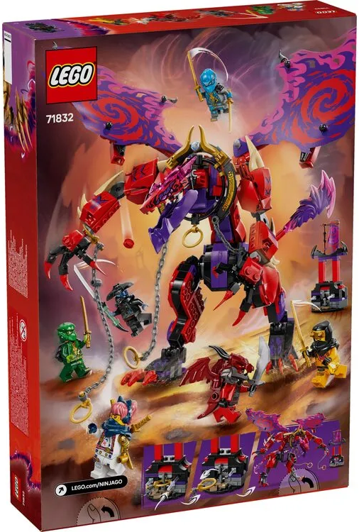 Конструктор LEGO Ninjago Громовержець Дракон Хаосу