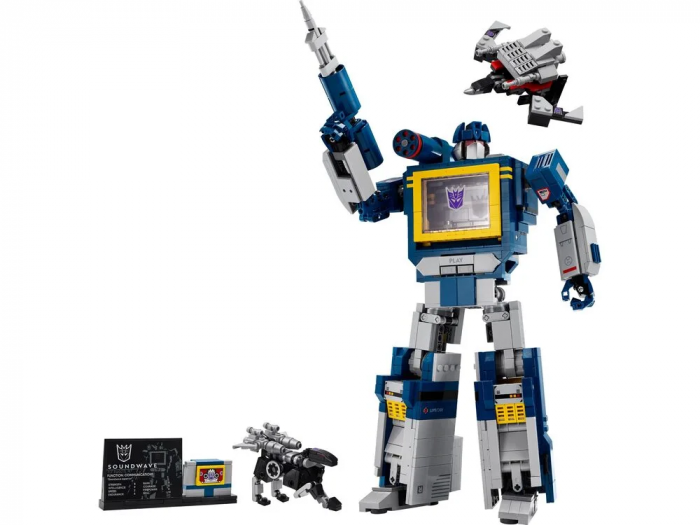 Конструктор LEGO Icons Transformers: Саундвейв