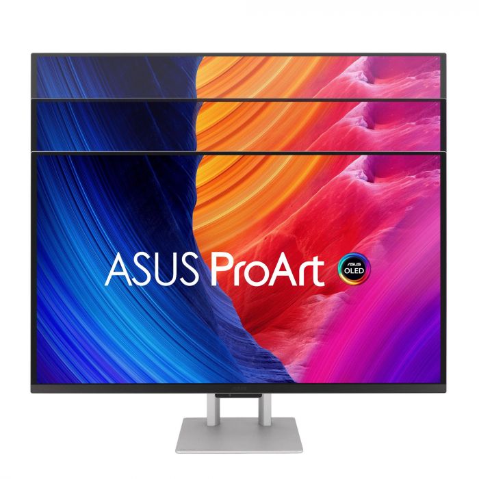 Монітор Asus 26.5" ProArt OLED PA27UCDMR HDMI, DP, UCB-C, 2xThunderbolt, USB, MM, QD-OLED, 3840x2160, 240Hz, 0.1ms, DCI-P3 99%, AdaptiveSync, Pivot, HDR400