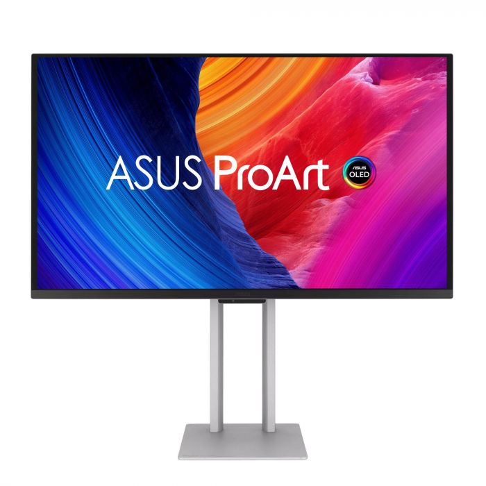 Монітор Asus 26.5" ProArt OLED PA27UCDMR HDMI, DP, UCB-C, 2xThunderbolt, USB, MM, QD-OLED, 3840x2160, 240Hz, 0.1ms, DCI-P3 99%, AdaptiveSync, Pivot, HDR400