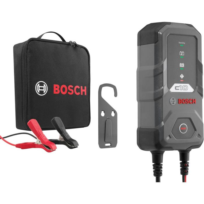 Зарядний пристрій Bosch C10, 12В, 5-120А·год, 3.5А, IP65 (0 189 911 010)