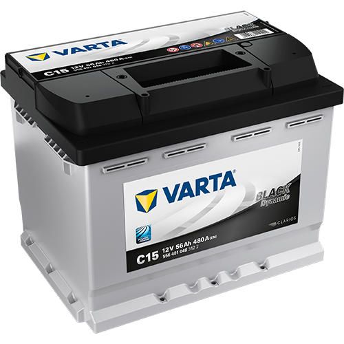 Акумулятор Varta Black Dynamic 12В 56Аг 480А L+ (556401BL) (556401048)