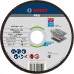 Диск відрізний Bosch Professional для нержавіючої сталі та металу 125x1x22.23мм