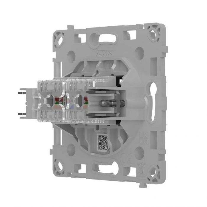 Реле розетки Ajax OutletCore LAN Vertical чорна (128848.165.BL)