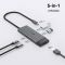 Хаб USB TP-LINK UH5020C USB-C > 2xUSB3.0/1xUSB-C/1xHDMI/1xPD 100Wh