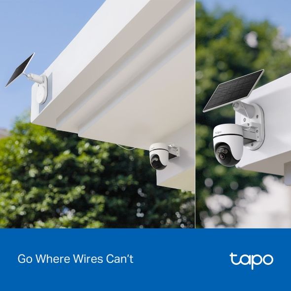 Комплект розумної бездротової камери TP-LINK TAPO C630 KIT 3K та сонячної панелі