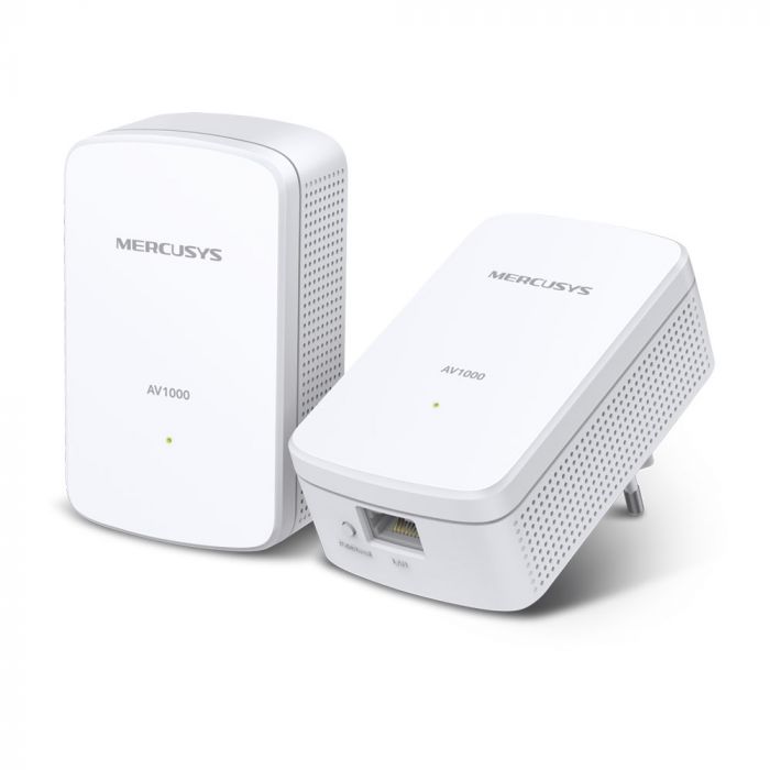 Комплект Адаптерiв Powerline Mercusys MP500 Kit AV1000, 1xGE, 2 шт Розетка