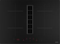 Варильна поверхня Franke індукційна, з фільтром, 70см, вбудована витяжка, Booster, Bridge, 1050м.куб/год, A+, автовідключення, Набір для рециркуляції, чорний