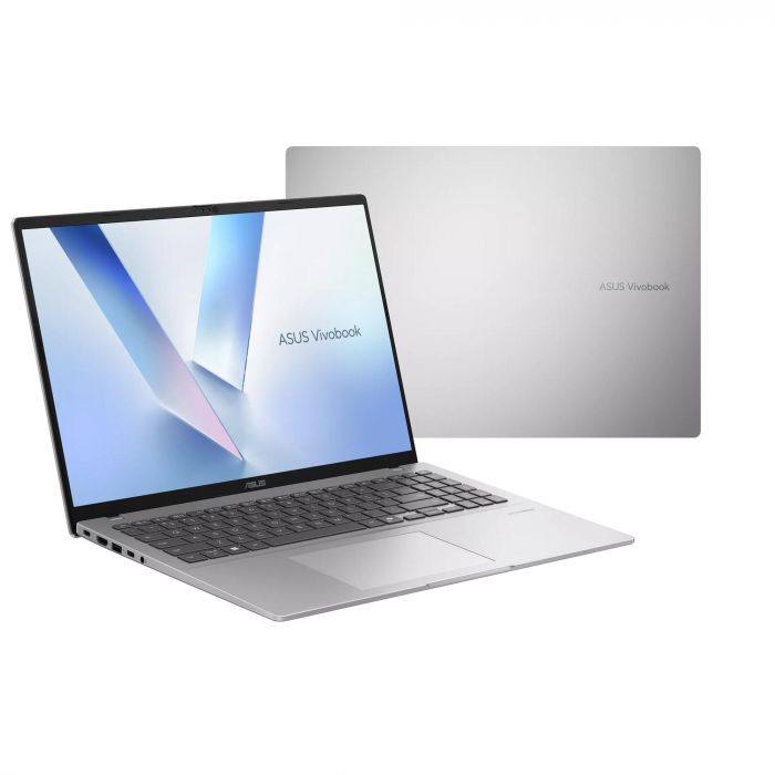 Ноутбук ASUS Vivobook 16 M1607GA-MB010 16" WUXGA IPS, AMD AI 7 445, 16GB, F512GB, UMA, NoOS, Сріблястий