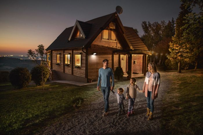 Прожектор LEDVANCE OSRAM 20Вт 1800Лм 4000K чорний