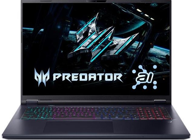 Ноутбук Acer Predator Helios Neo 18 PHN18-72 18" WQXGA IPS, Intel U9-275HX, 32GB, F1TB, NVD5070Ti-12, Lin, чорний