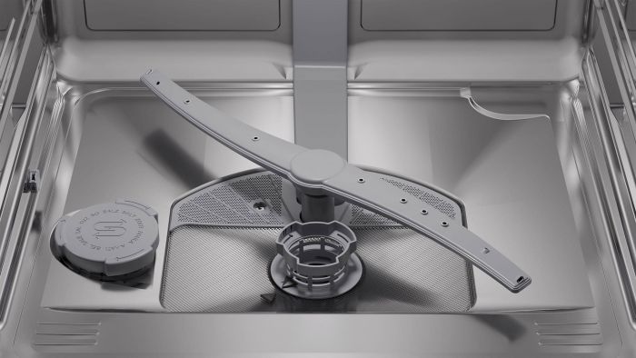 Посудомийна машина Bosch вбудована, 14компл., A, 60см, дисплей, 3й кошик, білий