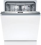 Посудомийна машина Bosch вбудована, 14компл., A, 60см, дисплей, 3й кошик, білий