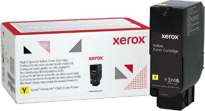 Тонер картридж Xerox VL C620 Yellow (12 000 стор)