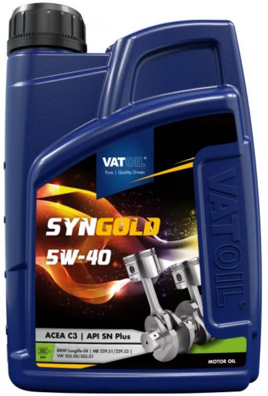 Олива моторна VATOIL SynGold 5W-40 1л (11-1) (50010)