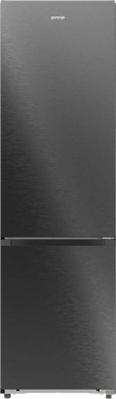Холодильник з нижн. мороз. камерою Gorenje, 203х66х60см, 2 двері, 257(121)л, А+, NF+, Зона св-ті, Інвертор, Внутр. Дисп, Wi-Fi, Чорний
