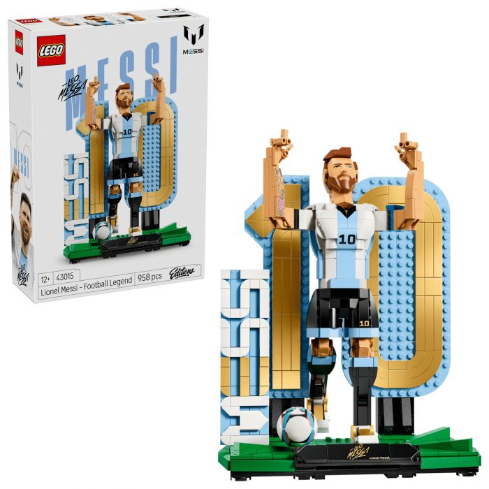 Конструктор LEGO Editions Football Ліонель Мессі — легенда футболу