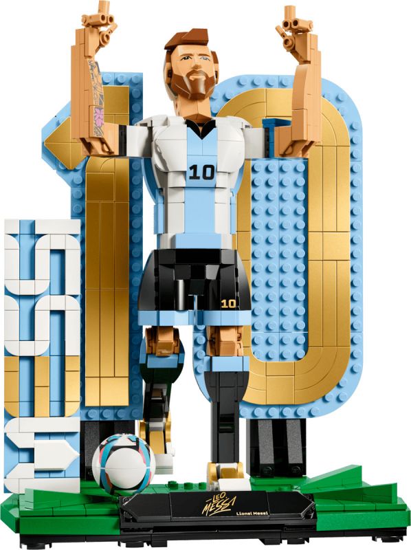 Конструктор LEGO Editions Football Ліонель Мессі — легенда футболу