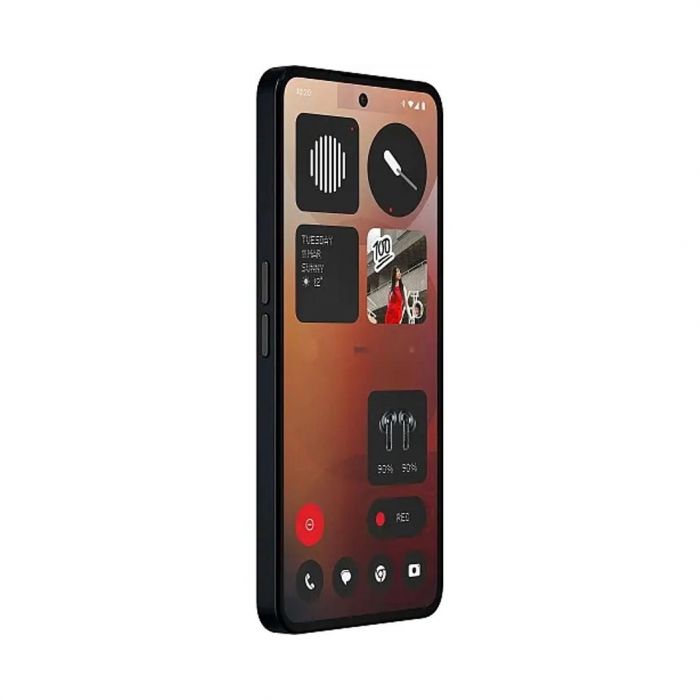 Смартфон Nothing Phone (3a) 6.77" 8/128ГБ, 2SIM, 5000мА•год, чорний