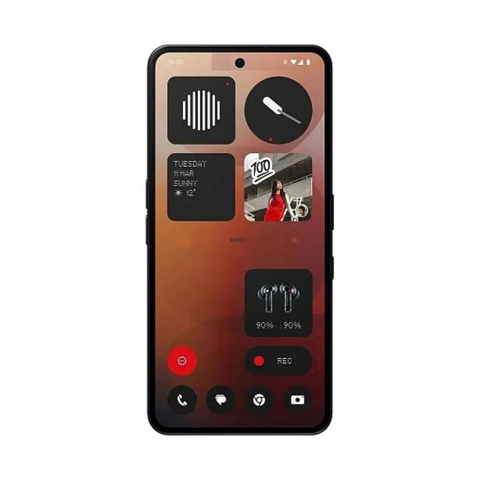 Смартфон Nothing Phone (3a) 6.77" 8/128ГБ, 2SIM, 5000мА•год, чорний
