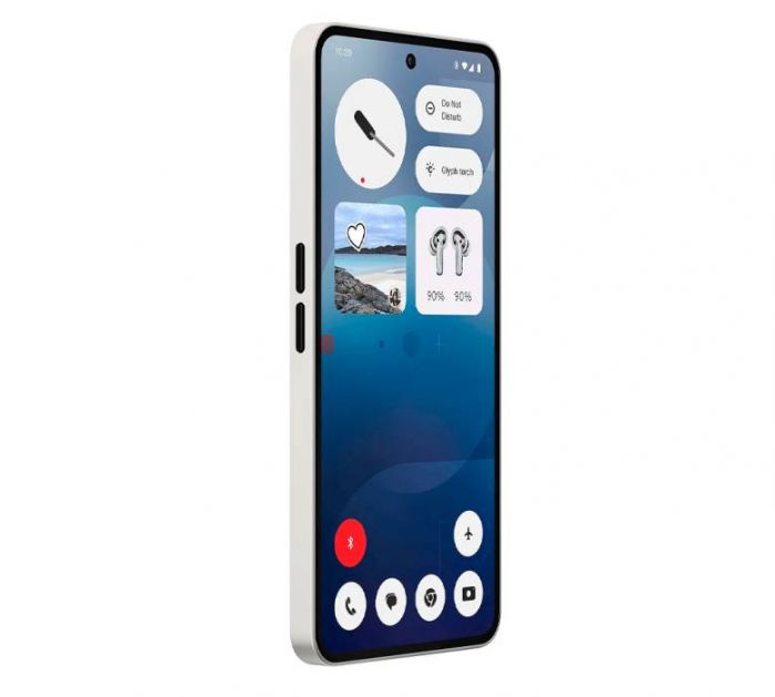 Смартфон Nothing Phone (3a) 6.77" 8/128ГБ, 2SIM, 5000мА•год, білий