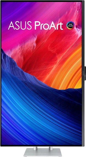 Монітор Asus 31.5" ProArt OLED PA32UCDMR-K HDMI, DP, USB-C, 2xThunderbolt, USB, MM, QD-OLED, 3840x2160, 240Hz, 0.1ms, DCI-P3 99%, Pivot, HDR400
