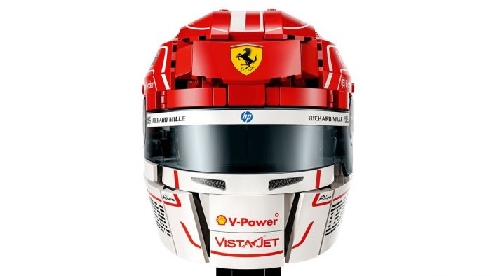 Конструктор LEGO Editions Formula 1 Шолом Шарля Леклера з команди Scuderia Ferrari HP