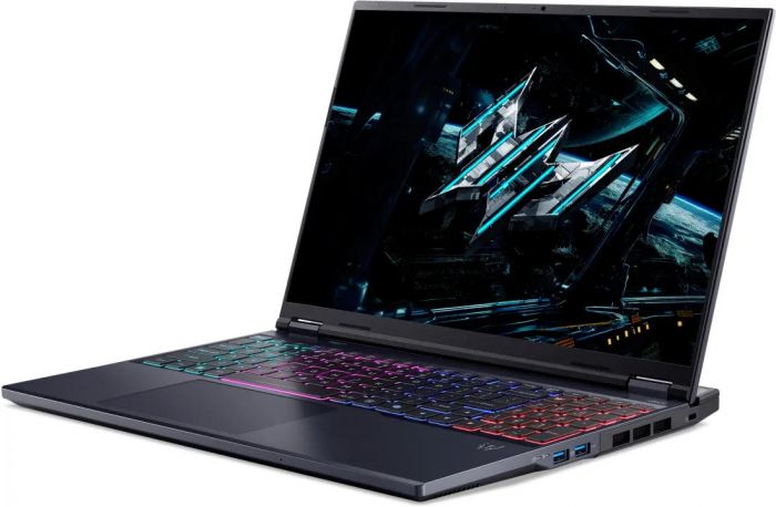 Ноутбук Acer Predator Helios Neo 16 PHN16-I31 16" WUXGA IPS, Intel i5-14450HX, 16GB, F1TB, NVD5060-8, Lin, чорний