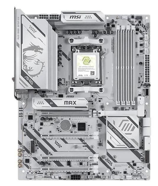 Материнcька плата MSI MAG X870E GAMING PLUS MAX WIFI sAM5 X870E 4xDDR5 M.2 HDMI Wi-Fi BT ATX