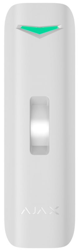 Датчик руху вуличний типу "штора" Ajax Curtain Outdoor Mini, Jeweler, бездротовий, білий, 130273.345.WH1