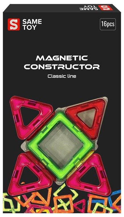 Конструктор магнітний Same toy Classic line 16ел