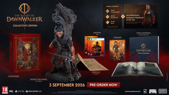 Гра консольна PS5 The Blood of Dawnwalker Collectors Edition, BD диск