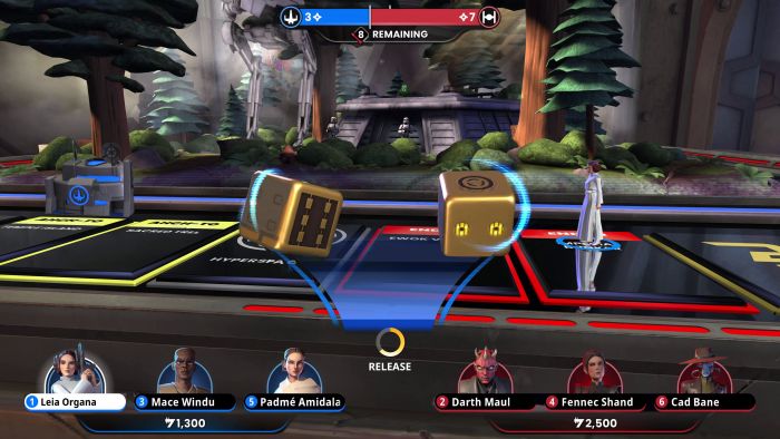 Гра консольна PS5 MONOPOLY: Star Wars Heroes vs Villains, BD диск