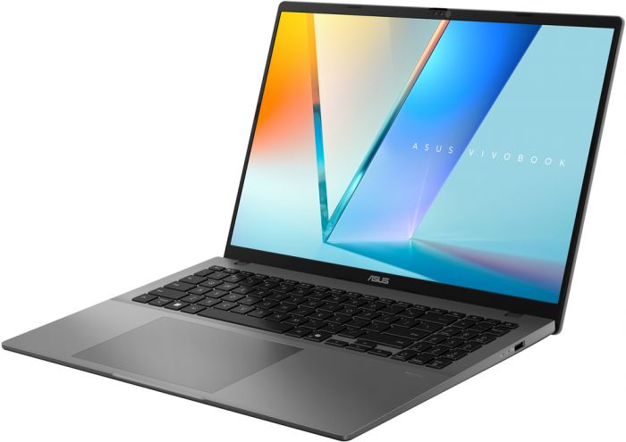 Ноутбук ASUS Vivobook S16 S3607VA-RP145 16" FHD IPS, Intel 7 240H, 16GB, F512GB, UMA, NoOS, Сірий