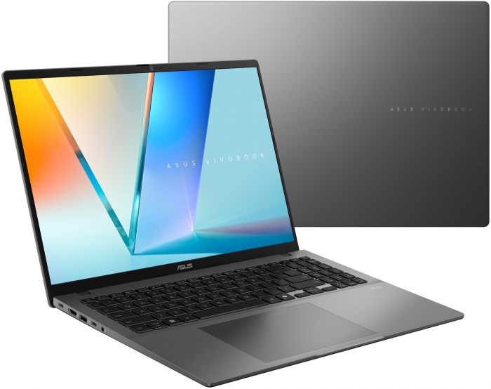Ноутбук ASUS Vivobook S16 M3607GA-SH009 16" FHD OLED, AMD AI 7 445, 16GB, F512GB, UMA, NoOS, Сірий