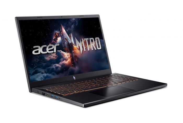 Ноутбук Acer Nitro V 15 ANV15-52 15.6" FHD IPS, Intel 7-240H, 16GB, F512GB, NVD5060-8, Lin, чорний