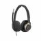 Гарнітура комп'ютерна стерео On-ear HP Poly Mission 825, USB-A, USB-C, 4 x Uni-mic, ANC, Beamforming, AI noise cancelling, Teams, Zoom, Google Meet, чорний