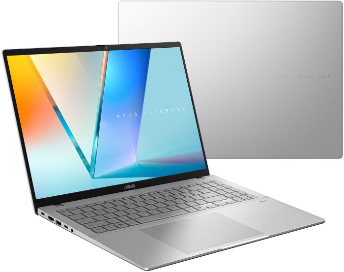 Ноутбук ASUS Vivobook S16 M3607KA-SH031 16" FHD OLED, AMD AI 5 330, 16GB, F512GB, UMA, NoOS, Сріблястий